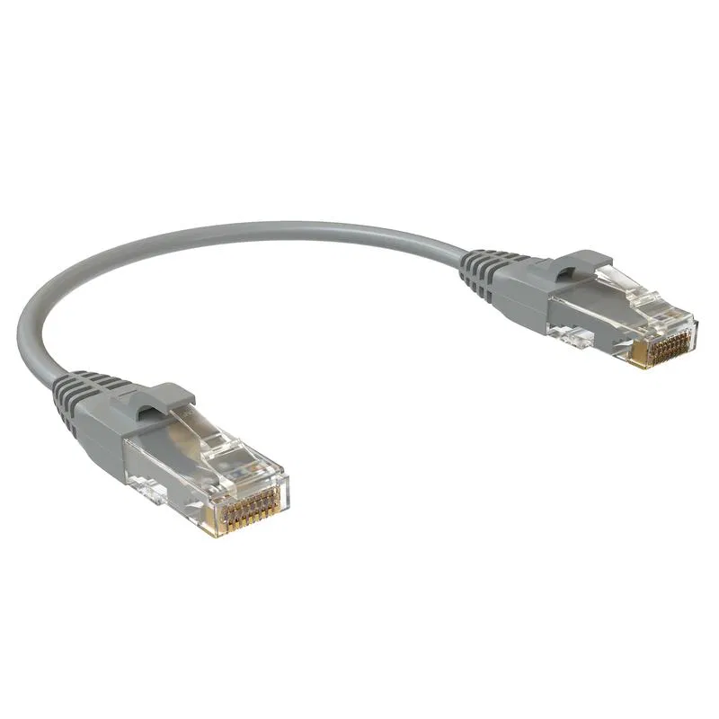 Патч-корд U/UTP кат.5E 2хRJ45 неэкранир. LSZH 0.15м сер. SYSMATRIX PC 4545.5EU26.015LSZHGY