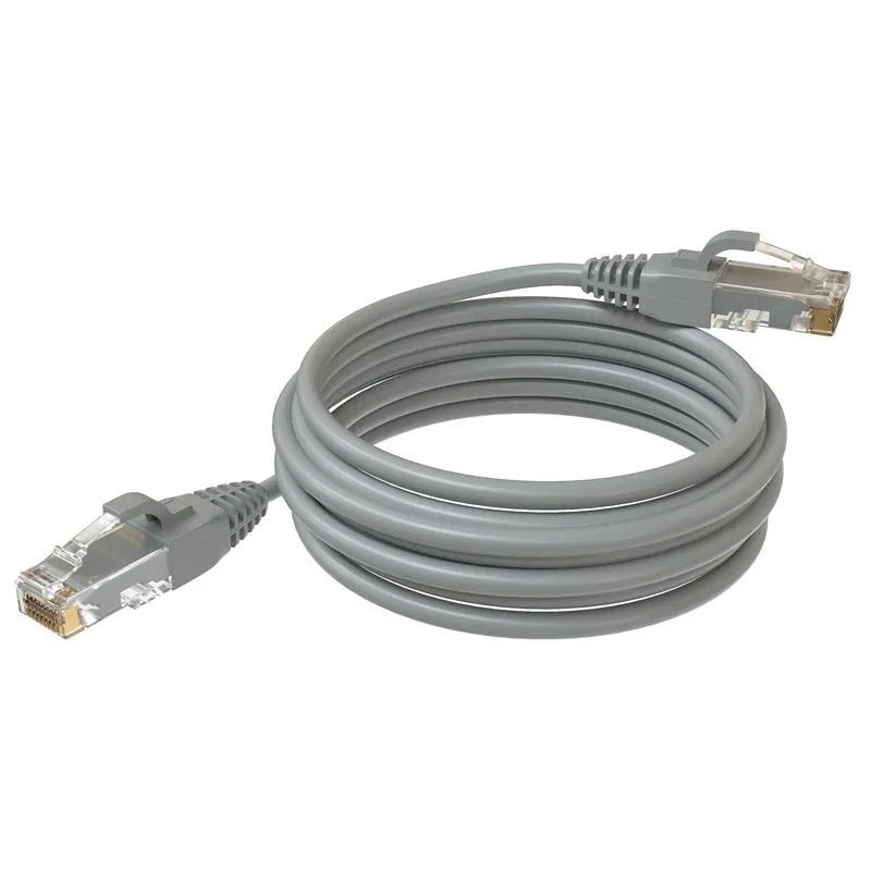 Патч-корд U/UTP кат.5E 2хRJ45 неэкранир. LSZH 5м сер. SYSMATRIX PC 4545.5EU26.5LSZHGY