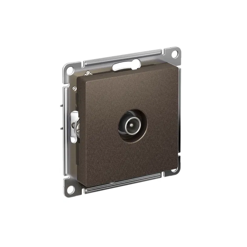 ATLASDESIGN TV 插座 穿过型 4DB, 模块, МОККО