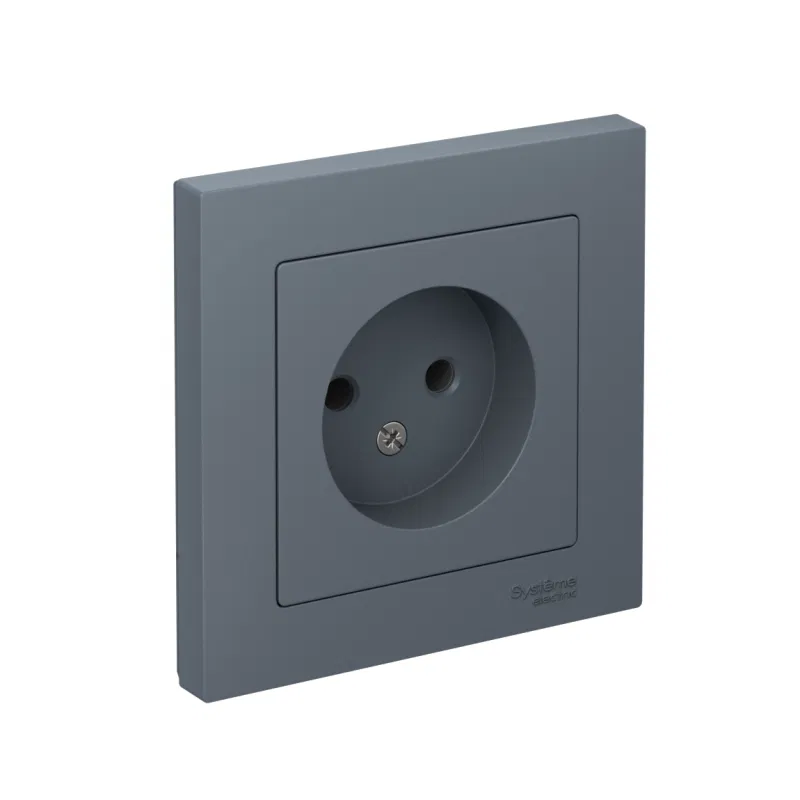 AtlasDesign 1-m 插座 16A IP20 无接地 完整组件含 SE 芯 ATN000740 Systeme Electric