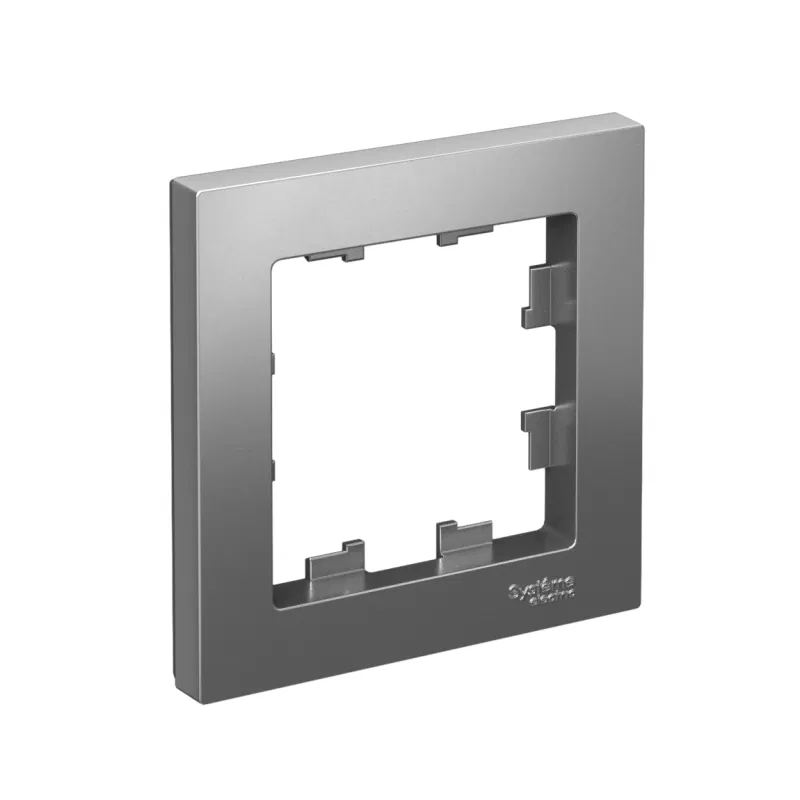 Рамка 1-м AtlasDesign сталь SE ATN000901 Systeme Electric