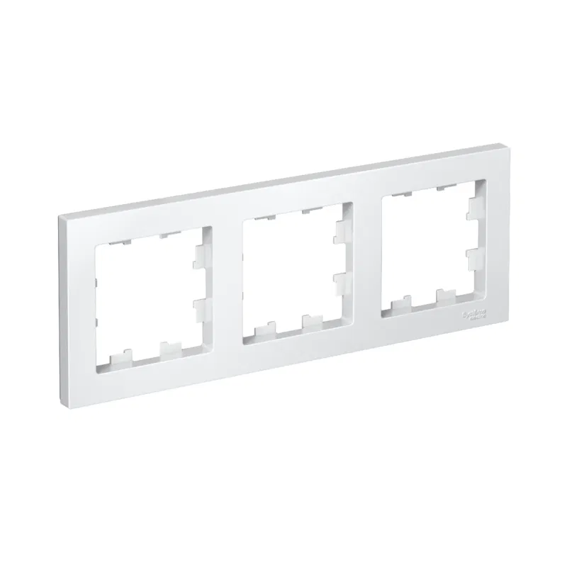 Рамка 3-м AtlasDesign универс. лотос SE ATN001303 Systeme Electric