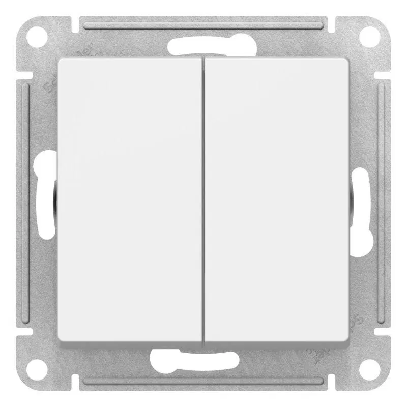 Переключатель перекрестный 2-кл. AtlasDesign 2хсх.7 10АХ механизм лотос SE ATN001373 Systeme Electric