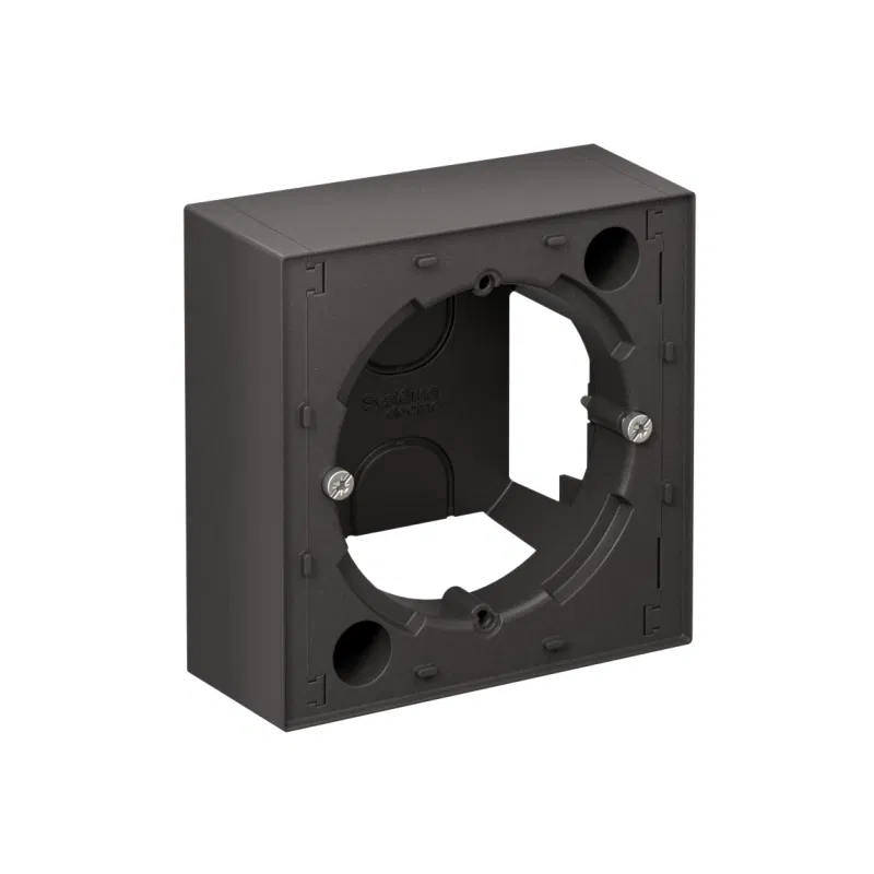 Коробка для наружного монтажа AtlasDesign базальт SE ATN001400 Systeme Electric
