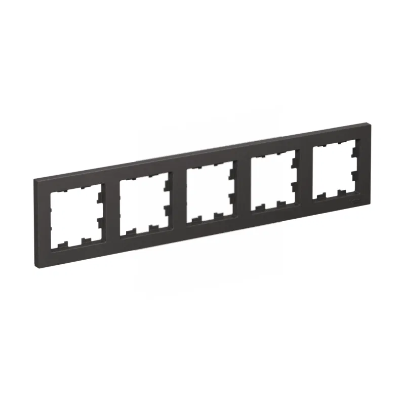 Рамка 5-м AtlasDesign универс. базальт SE ATN001405 Systeme Electric