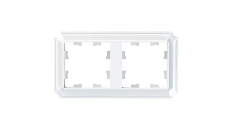 Рамка 2-м AtlasDesign Antique универс. бел. SE ATN100102 Systeme Electric
