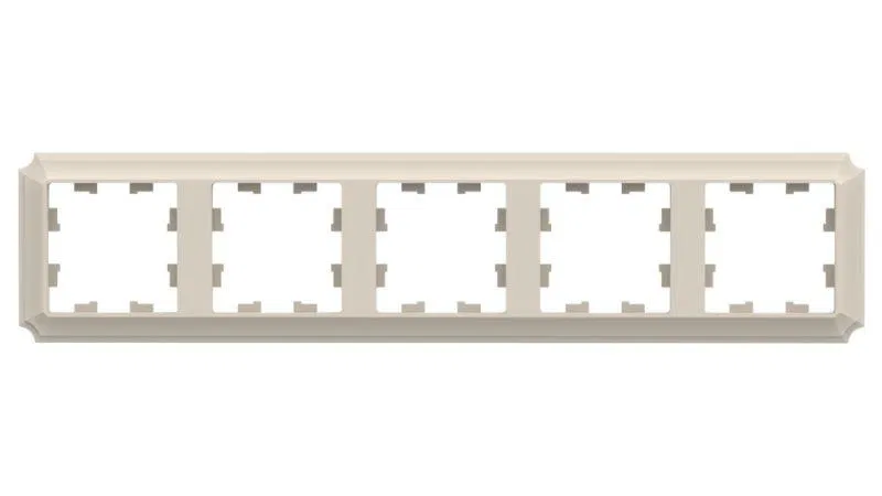 Рамка 5-м AtlasDesign Antique универс. беж. SE ATN100205 Systeme Electric