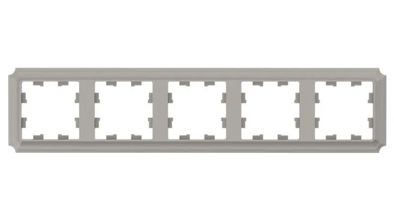 Рамка 5-м AtlasDesign Antique универс. шампань SE ATN100505 Systeme Electric