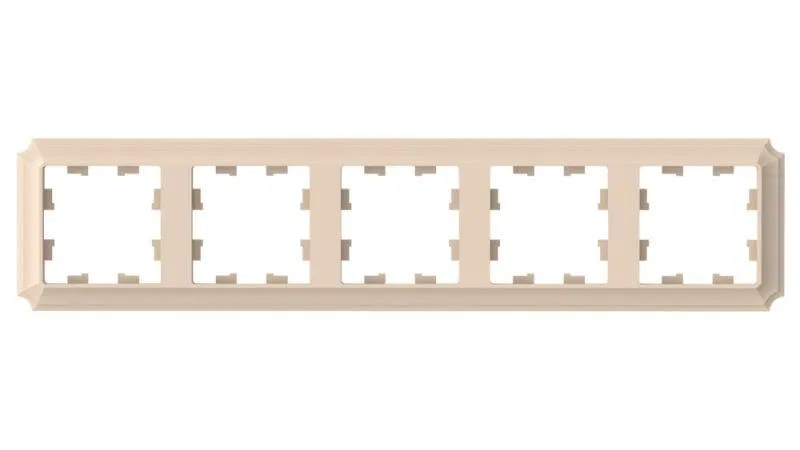 Рамка 5-м AtlasDesign Antique универс. песочн. SE ATN101205 Systeme Electric