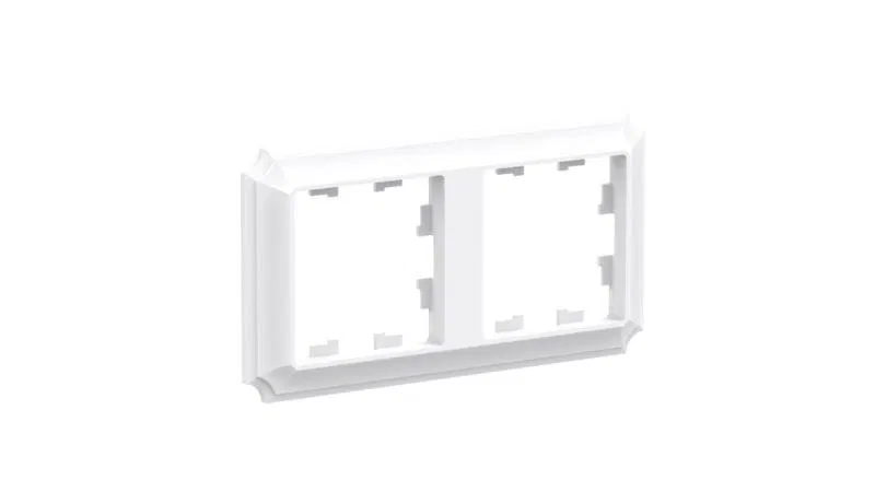 Рамка 2-м AtlasDesign Antique универс. лотос SE ATN101302 Systeme Electric