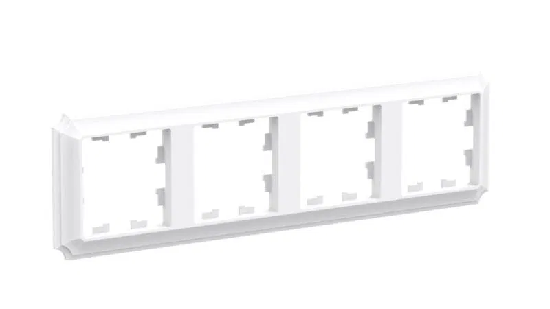 Рамка 4-м AtlasDesign Antique универс. лотос SE ATN101304 Systeme Electric