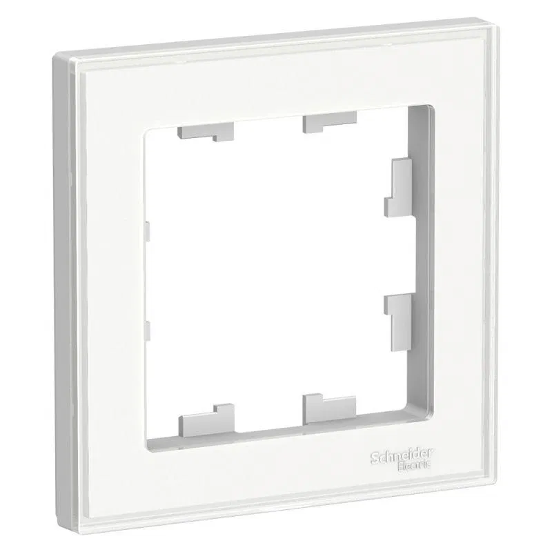 Рамка 1-м AtlasDesign Art бел. SE ATN200101 Systeme Electric