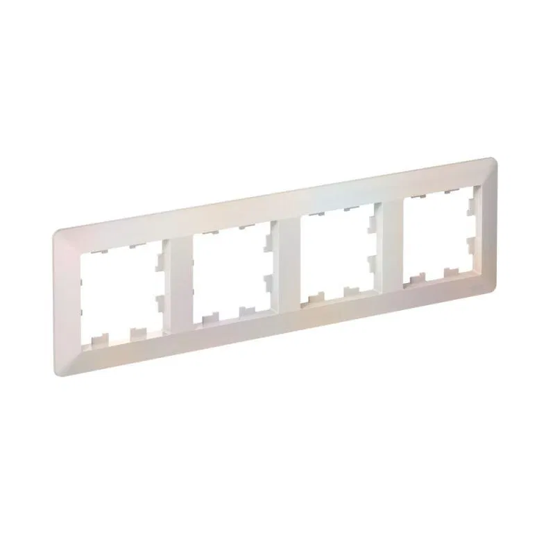 Рамка 4-м AtlasDesign Air жемчуж./дым. бел. SE ATN220404 Systeme Electric