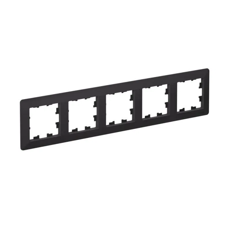 Рамка 5-м AtlasDesign Air карбон/дым. черн. SE ATN221005 Systeme Electric