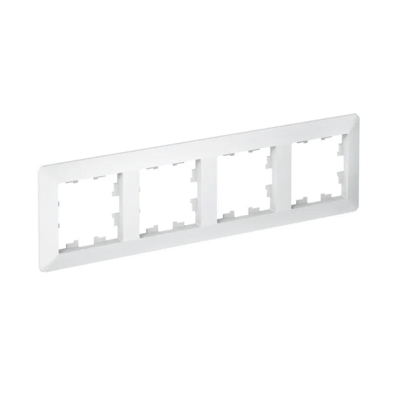 Рамка 4-м AtlasDesign Air лотос/дым. бел. SE ATN221304 Systeme Electric