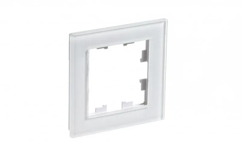 Рамка 1-м AtlasDesign Nature стекло бел. SE ATN320101 Systeme Electric