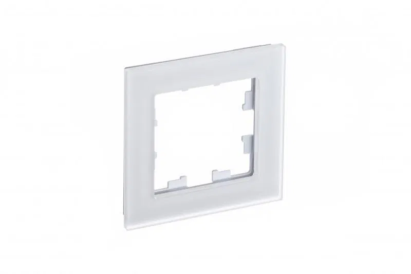 Рамка 1-м AtlasDesign Nature матов. стекло бел. SE ATN330101 Systeme Electric
