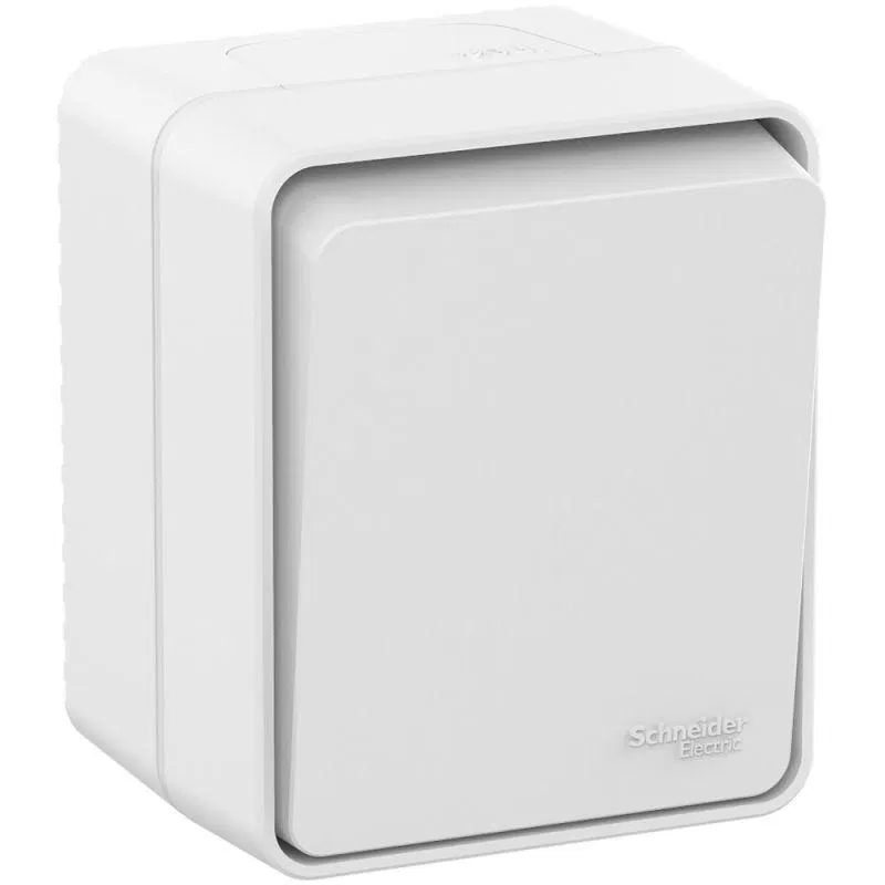Выключатель 1-кл. ОП AtlasDesign PROFI IP54 10AX бел. SE ATN540111 Systeme Electric