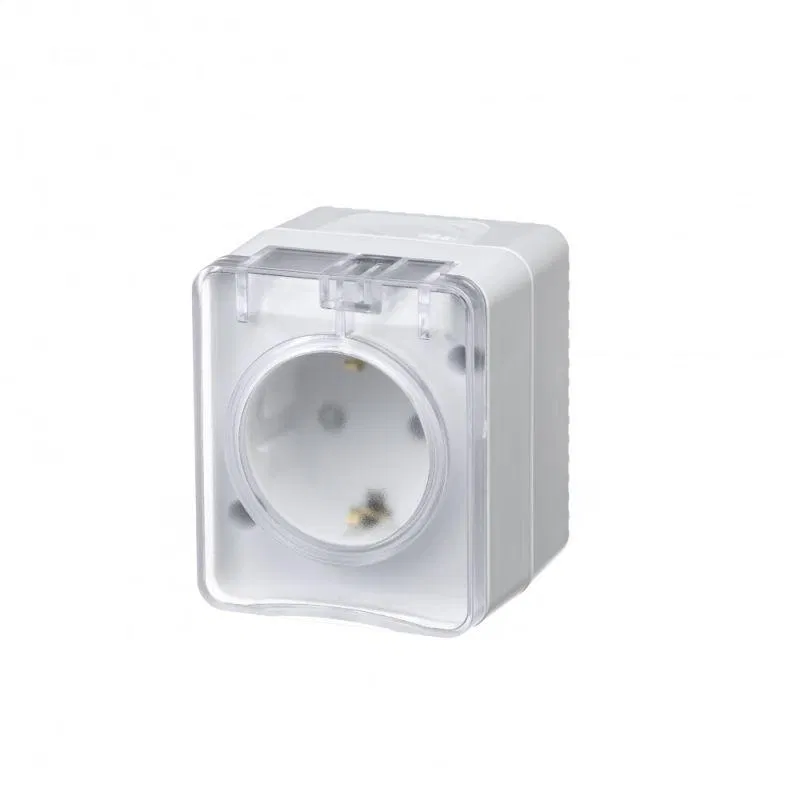 Розетка 1-м ОП AtlasDesign PROFI 16А IP54 250В заземл. защ. шторки бел. SE ATN540145 Systeme Electric
