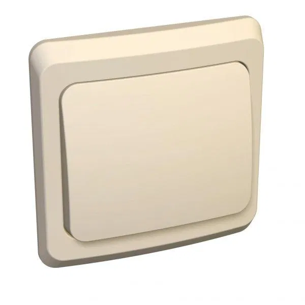 Выключатель 1-кл. СП Этюд 10А IP20 крем. SE BC10-001K Systeme Electric