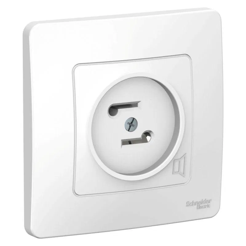 Розетка FM радио 1-м СП Blanca 16А 250В бел. SE BLNPS000011 Systeme Electric