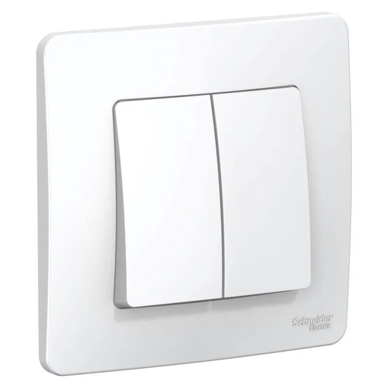 Выключатель 2-кл. СП Blanca 6А IP20 (сх. 5) 250В бел. SE BLNVS006501 Systeme Electric