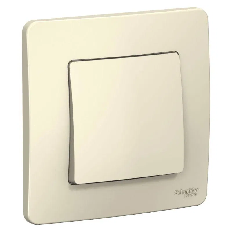 Переключатель проходной 1-кл. СП Blanca 10А IP20 (сх. 6) 250В молочн. SE BLNVS010602 Systeme Electric