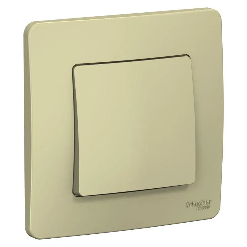 Переключатель проходной 1-кл. СП Blanca 10А IP20 (сх. 6) 250В беж. SE BLNVS010607 Systeme Electric