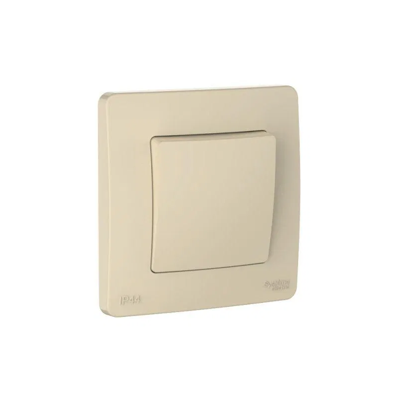 Переключатель 1-кл. СП Blanca 10А IP44 (сх.6) 250В беж. SE BLNVS410607 Systeme Electric