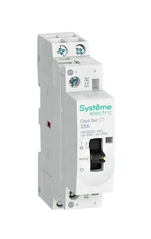 Контактор 2п City9 Set 2НО 25А AC 230В-230В SE C9C32225 Systeme Electric