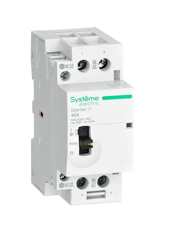 Контактор 2п City9 Set 2НО 40А AC 230В-230В SE C9C32240 Systeme Electric