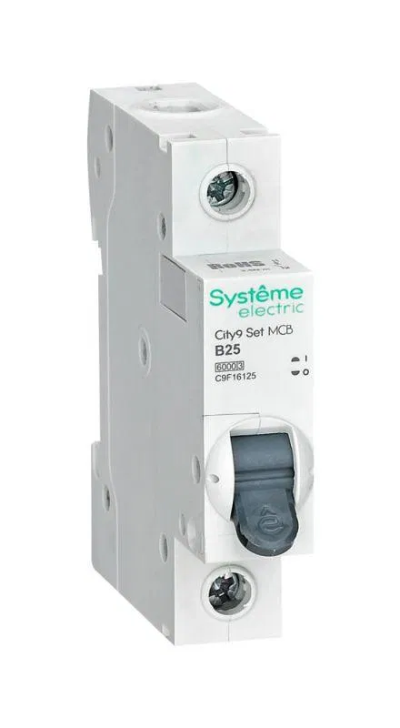 Выключатель автоматический 1п City9 Set (АВ) B 25А 6кА 230В SE C9F16125 Systeme Electric