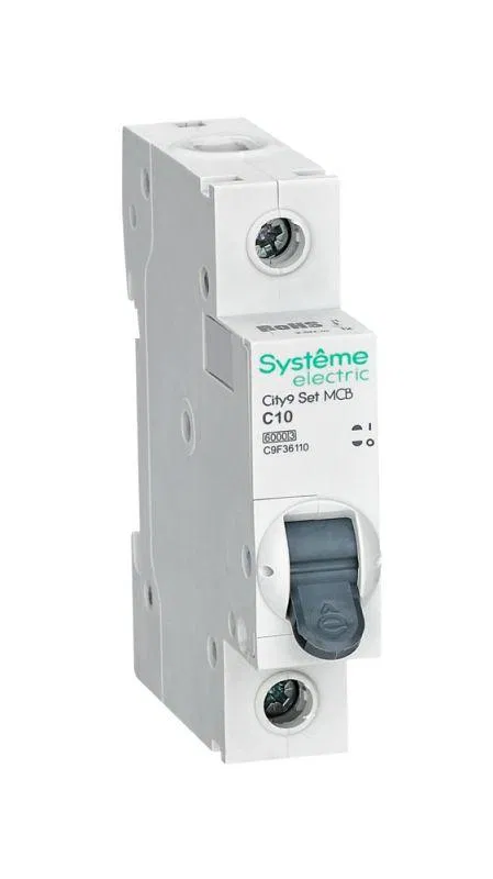Выключатель автоматический 1п City9 Set (АВ) C 10А 6кА 230В SE C9F36110 Systeme Electric