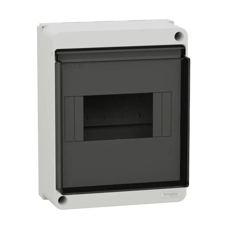 Бокс навесной ОП City9 Box XS 6мод. с прозр. дверцей SE EZ9EAB106 Systeme Electric