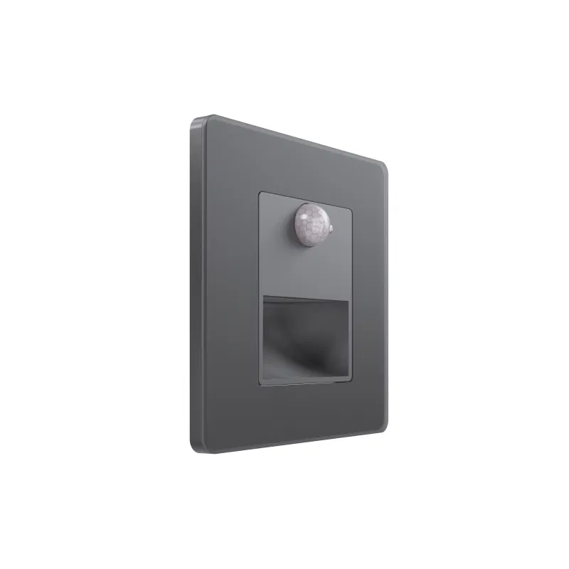 LED luminaire SP Systeme Infinity IP20 230V with motion sensor and time delay volcanic ash SE FSE000767 Systeme Electric