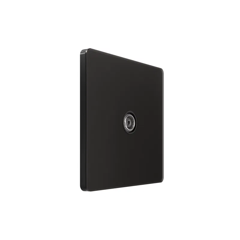 TV/FM terminal socket 1out. SP Systeme Infinity 5-1000MHz polar night SE FSE001091 Systeme Electric