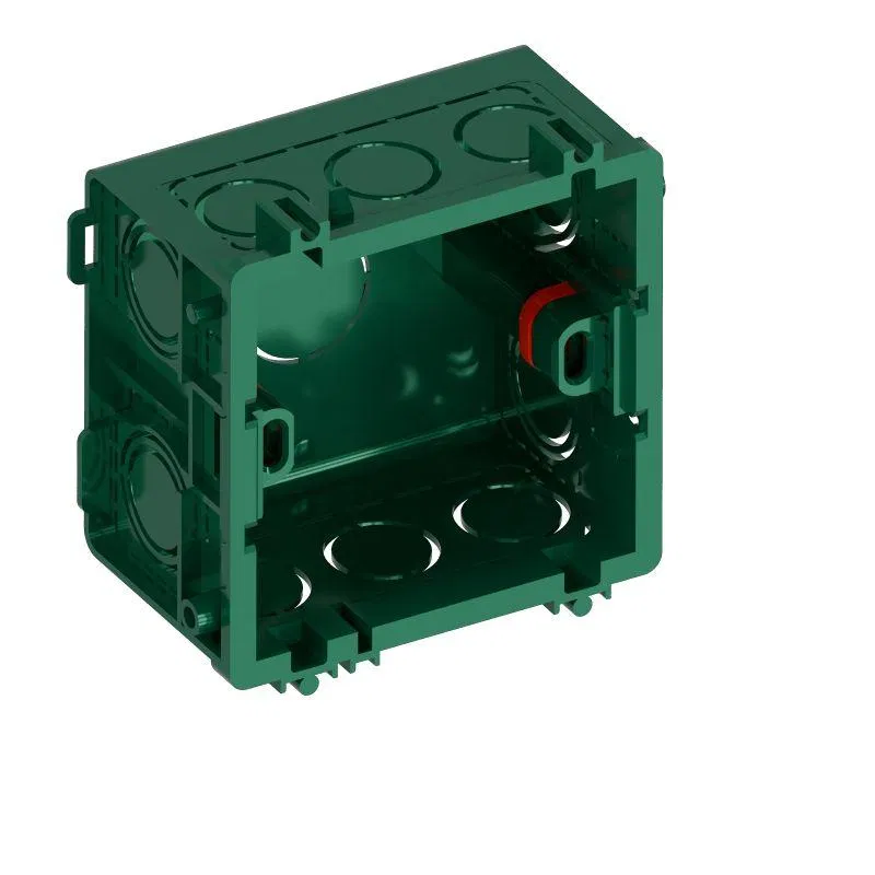 Mounting box Systeme Infinity 87х87 for masonry or concrete zel. SE FSE350000 Systeme Electric