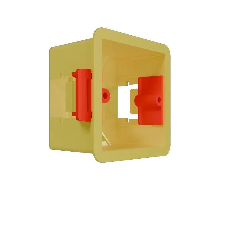 Коробка монтажная одиночная Systeme Infinity 87х87 для гипсокартона желт. SE FSE350600 Systeme Electric