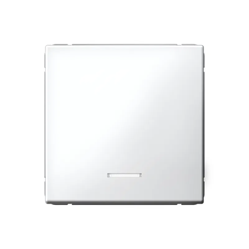 Выключатель кнопочный 1-кл. ArtGallery 10А с подсветкой механизм бел. SE GAL000116 Systeme Electric