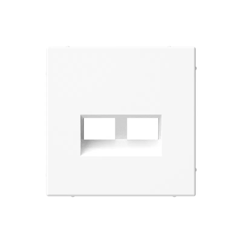 Накладка двойная ArtGallery для информационных функций типа Keystone бел. SE GAL000190 Systeme Electric