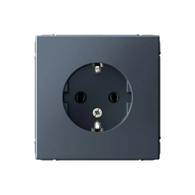Розетка ArtGallery 16А с заземл. механизм грифель SE GAL000743 Systeme Electric