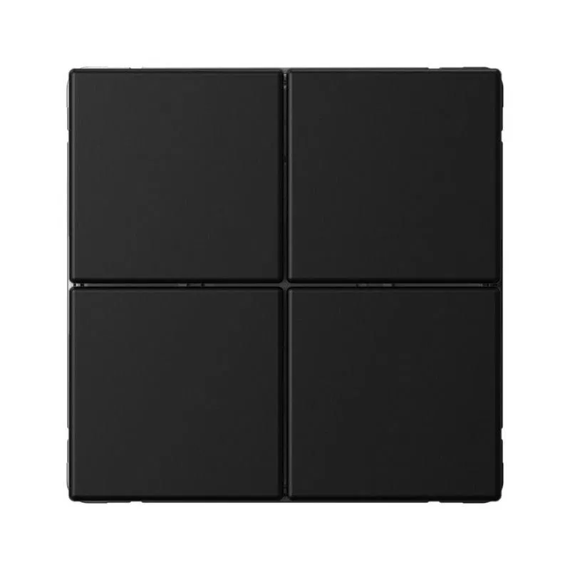 Выключатель сценарный 4-кл. ArtGallery (сх. 1) карбон SE GAL001074 Systeme Electric