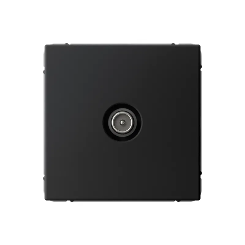Розетка телевизионная проходная TV ArtGallery 4дБ механизм карбон SE GAL001092 Systeme Electric