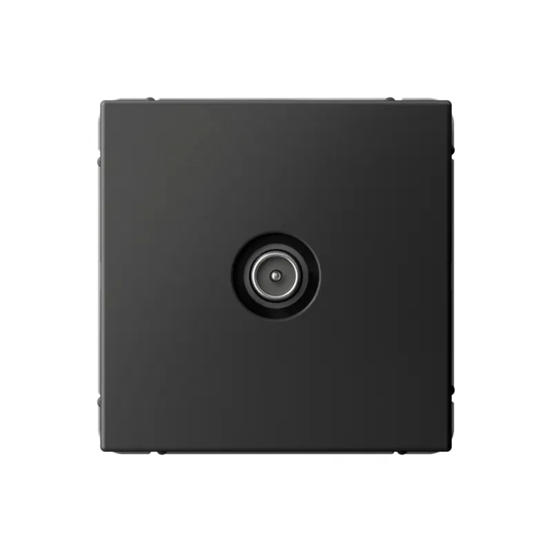 Розетка телевизионная проходная TV ArtGallery 4дБ механизм базальт SE GAL001492 Systeme Electric