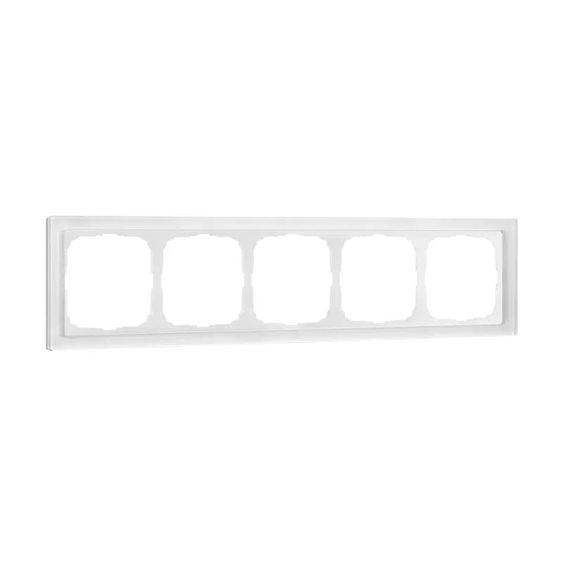 Рамка 5-м ArtGallery Pure органич. стекло бел. SE GAL320105 Systeme Electric