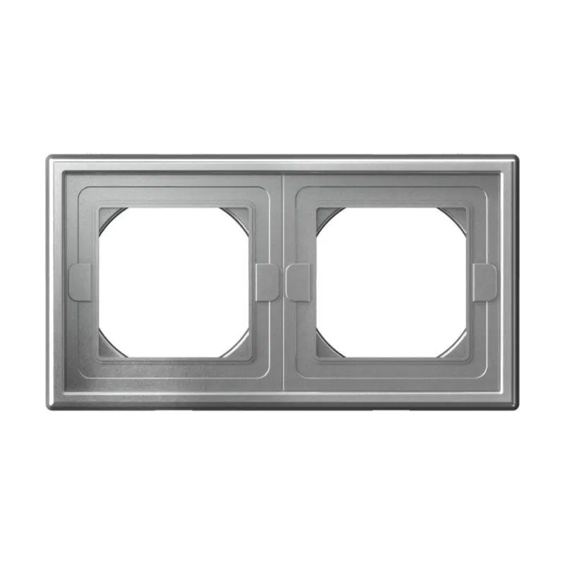 Рамка 2-м ArtGallery IP44 алюм. SE GAL440302 Systeme Electric
