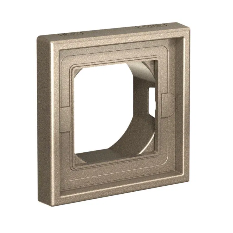 Рамка 1-м ArtGallery IP44 шампань SE GAL440501 Systeme Electric