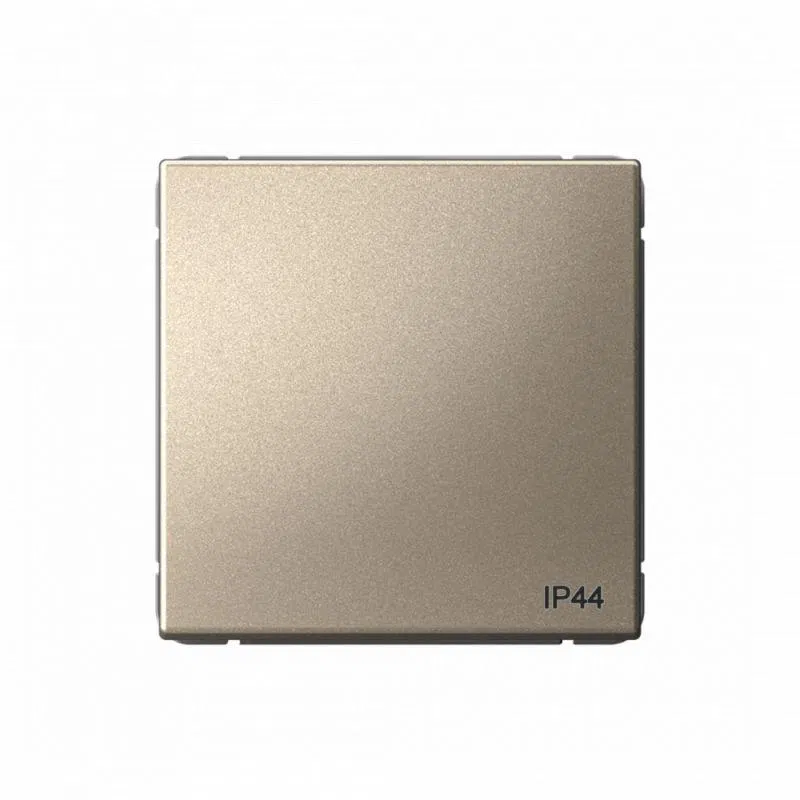 Переключатель 1-кл. ArtGallery IP44 10AX механизм шампань SE GAL440561 Systeme Electric
