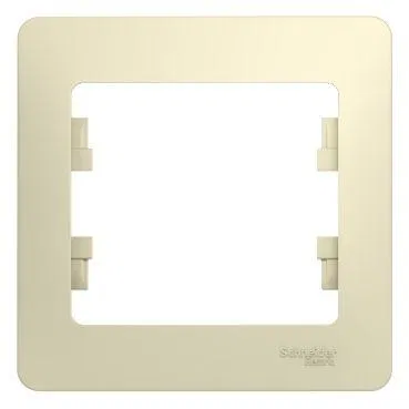 Рамка 1-м Glossa беж. SE GSL000201 Systeme Electric