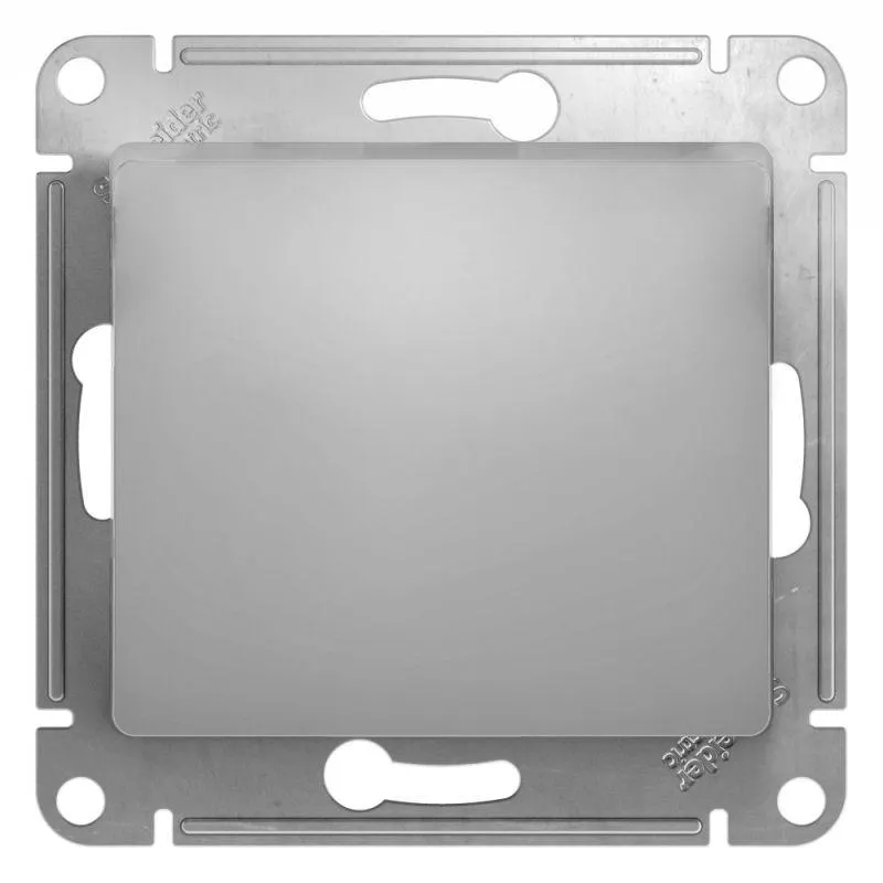 Выключатель 1-кл. СП Glossa 10А IP20 (сх. 1) 10AX механизм алюм. SE GSL000311 Systeme Electric